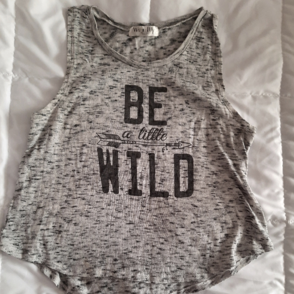 ❤ Womens Wound Up sweater tank top size XL